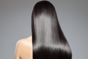 What do hair and nails have in common with keratin?